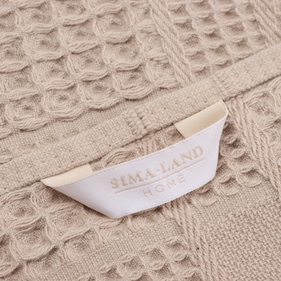 Полотенце вафельное SL HOME: Chess "Саббиа" 100х180 см, 100% хлопок, 350 г/м2