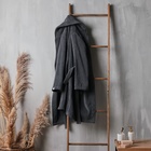 Халат махровый мужской SL HOME: Basic «Гри Сандре», размер L, хлопок 100%, тёмно-серый - Фото 8