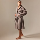 Халат махровый мужской SL HOME: Basic «Софт Мист», размер L, хлопок 100%, серый - Фото 6