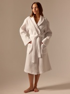 Халат вафельный женский SL HOME: Basic «Блан де Блан», размер 46-48, белый - Фото 3