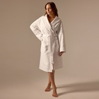 Халат вафельный женский SL HOME: Waffle «Блан де Блан», размер 42-44, белый - Фото 1