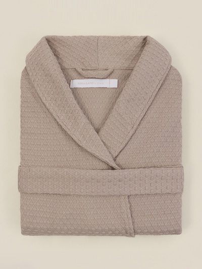 Халат вафельный женский SL HOME: Waffle "Саббиа", размер M, 100% хлопок, 320 г/м2