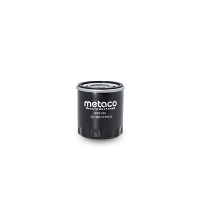 Фильтр масляный Metaco 1020-240 (CHERY)