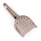 Совок для кошачьего туалета 23×11×5.5, коричневый - Фото 3