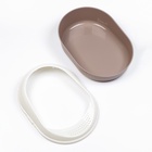 Лоток для кошек с бортом без сетки «Космо» 51.9×37.8×21.3 см, коричневый - Фото 7