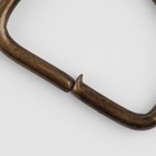 УЦЕНКА Полукольцо для сумок, d=20 мм, толщина - 2.5 мм, антик, цена за 1 штуку - Фото 3