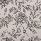 Скатерть «Этель» Black flowers, 149×220 см, 100% хлопок, саржа 190 г/м² - Фото 6