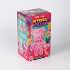 Игрушка помпонами «Медведь», белый розовый - Фото 3