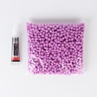 Игрушка помпонами «Медведь», сиреневый - Фото 5