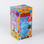 Игрушка помпонами «Зайка», белый голубой синий - Фото 3