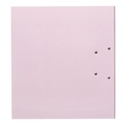 Пaпкa-регистратор А4 75мм Calligrata ламинированная, бледно розовый - Фото 8