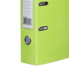 Пaпкa-регистратор А4 75мм Calligrata ламинированная, светло-зеленый - Фото 3
