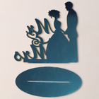 Топпер для торта «Mr&Mrs», золотой - Фото 4