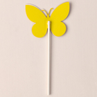 Топпер для торта «Бабочки», набор 5 шт., красный - Фото 3