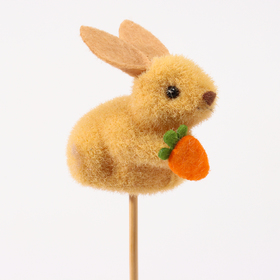 Пасхальный декор на палочке «Зайчик», 4.5×6×31 см