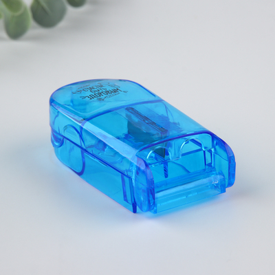 Таблетница с таблеторезкой "Счастье быть здоровым", 1 секция, 8.5 х 4 х 2.5 см