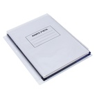 Файл-вкладыш А4, 180 мкм, Calligrata, ПВХ, усиленный, с расширением, матовый, 5 штук - Фото 3