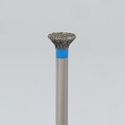 Фреза алмазная для маникюра «Обратный конус», средняя зернистость, 5,5 × 3 мм, в пластиковом футляре - Фото 2
