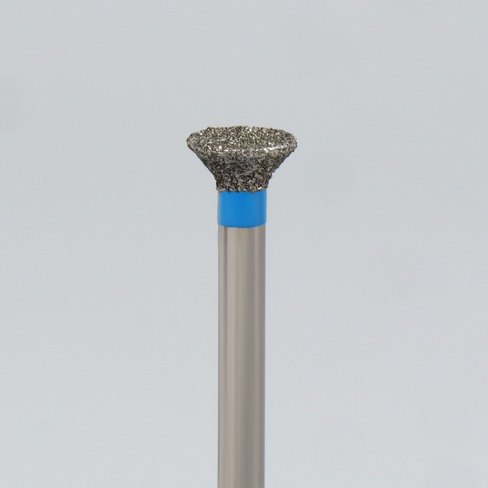 Фреза алмазная для маникюра «Обратный конус», средняя зернистость, 5,5 × 3 мм, в пластиковом футляре - фото 1897797054