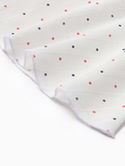 Блузка для девочки MINAKU: Cotton collection, белая, рост 116 см - Фото 11