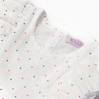 Блузка для девочки MINAKU, цвет белый, рост 128 см - Фото 7