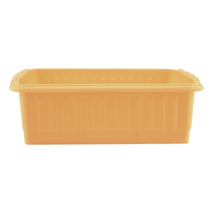 Ящик для рассады, 24,7 × 16 × 8 см, жёлтый - Фото 1