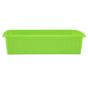 Ящик для рассады, 32 × 16 × 8 см, зелёный