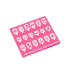 Набор косметики для девочки "Чемодан на колёсах", сиреневый, с накладными ногтями - фото 9387748