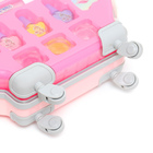 Набор косметики для девочки "Чемодан на колёсах", розовый, с накладными ногтями - фото 9387754