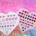 Набор косметики для девочки "Маленькая принцесса", с наклейками - Фото 5
