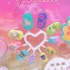 Набор косметики для девочки "Маленькая принцесса", с накладными ногтями - фото 9387832