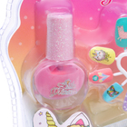 Набор косметики для девочки "Маленькая принцесса", с накладными ногтями - фото 9387833