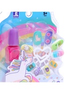 Набор косметики для девочки «Волшебный единорог», с накладными ногтями - Фото 7