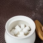 Сахарница керамическая Kitchen product, 230 мл, цвет белый - фото 9249219
