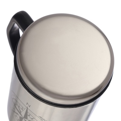 Термокружка, 500 мл, «Компас», сохраняет тепло 2 ч, 13.5×8.3 см