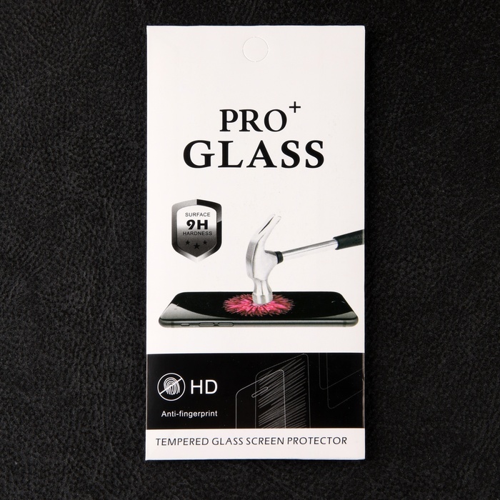 Защитное стекло для iPhone 14 Pro, 9H, 0.33 мм, чёрная рамка