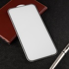 Защитное стекло для iPhone 15 Plus/16 Plus, 9H, 0.33 мм, чёрное - Фото 1
