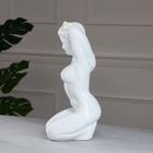 Статуэтка "Дама", белая, керамика, 38 см - Фото 2