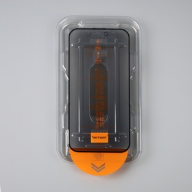 Защитное стекло для iPhone 14 Pro, антишпион, рамка для установки, полный клей, 9H, 0.33 мм