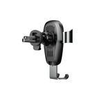 Держатель для смартфона в авто Baseus, 4-6.5", 2 А, автозахват, беспроводная зарядка, чёрный - Фото 3