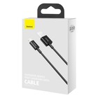 Кабель Baseus, Lightning - USB, 2.4 А, TPE оплётка, 1 м, чёрный - фото 51532464 Кабель Baseus, Lightning - USB, 2.4 А, TPE оплётка, 1 м, чёрный - фото 51532464