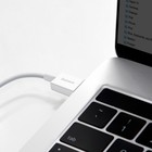 Кабель Baseus, Type-C - USB, 6 А, 66W, TPE оплётка, 1 м, белый - фото 51532485 Кабель Baseus, Type-C - USB, 6 А, 66W, TPE оплётка, 1 м, белый - фото 51532485