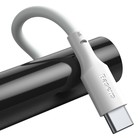 Кабель Baseus, Type-C - USB, 5 А, ПВХ оплётка, 1.5 м, белый 9495777 - фото 13015888