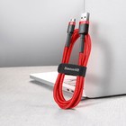 Кабель Baseus, MicroUSB - USB, 2.4 А, ПВХ оплётка, 1 м, красный - фото 51532502 Кабель Baseus, MicroUSB - USB, 2.4 А, ПВХ оплётка, 1 м, красный - фото 51532502