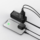 Сетевое зарядное устройство Baseus, 2USB, 2.1 А, 10.5W, чёрное - Фото 10