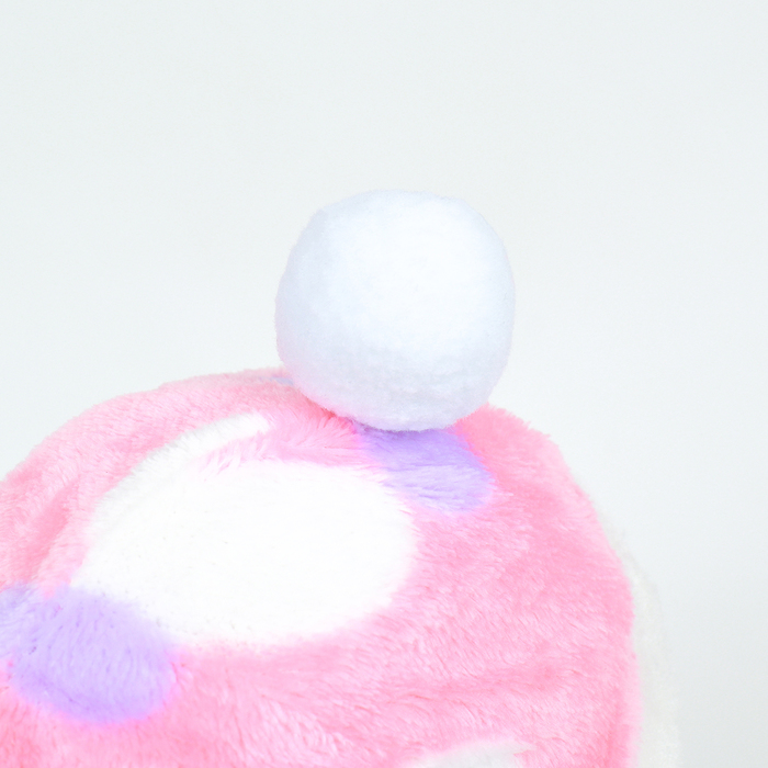 Комбинезон "Любовь" с капюшоном, размер L (ДС 35 см, ОГ 45 см, ОШ 35 см), розовый
