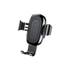 Держатель для смартфона в авто Baseus в воздуховод, беспроводная зарядка, 2 А, 10 Вт, чёрный - Фото 4