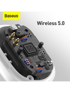 Наушники беспроводные Baseus WM01, TWS, вакуумные, Bluetooth 5.0, 40/800 мАч, белые - Фото 9