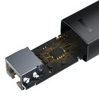 Адаптер Baseus Lite Series Ethernet Adapter, USB A- RJ45 (100Mbps), черный - фото 9077314