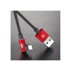 Кабель Baseus, MVP Elbow Type, Lightning - USB, 2 А, 1 м, угловой, красный - Фото 8